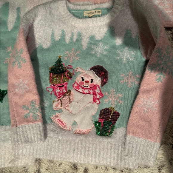 Mommy & Me Holiday Sweaters set - Picture 1 of 5